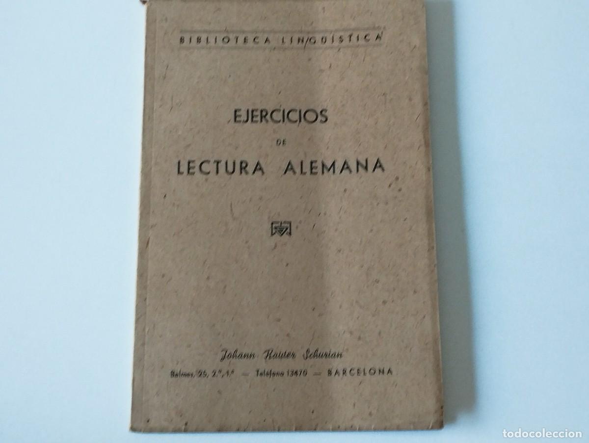 Libros de segunda mano: EJERCICIOS DE LECTURA ALEMANA - Foto 1