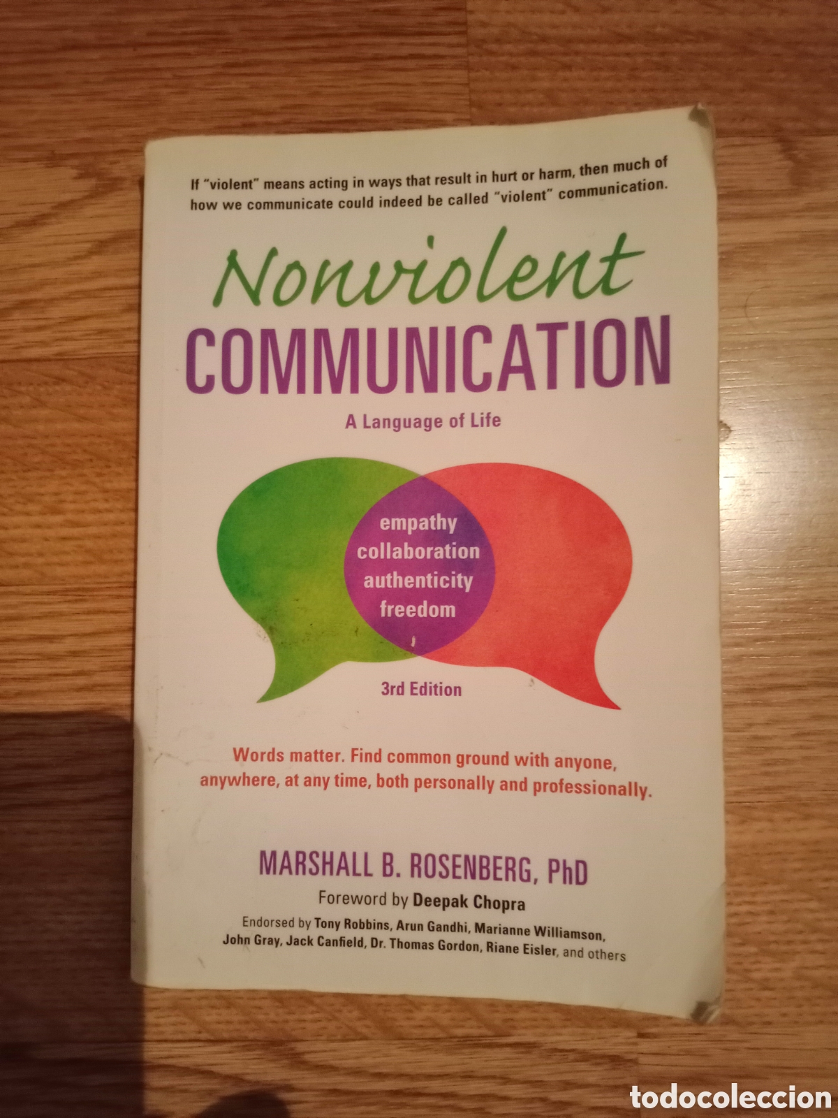 Libros de segunda mano: Toreteblanco Nonviolent communication - Foto 1