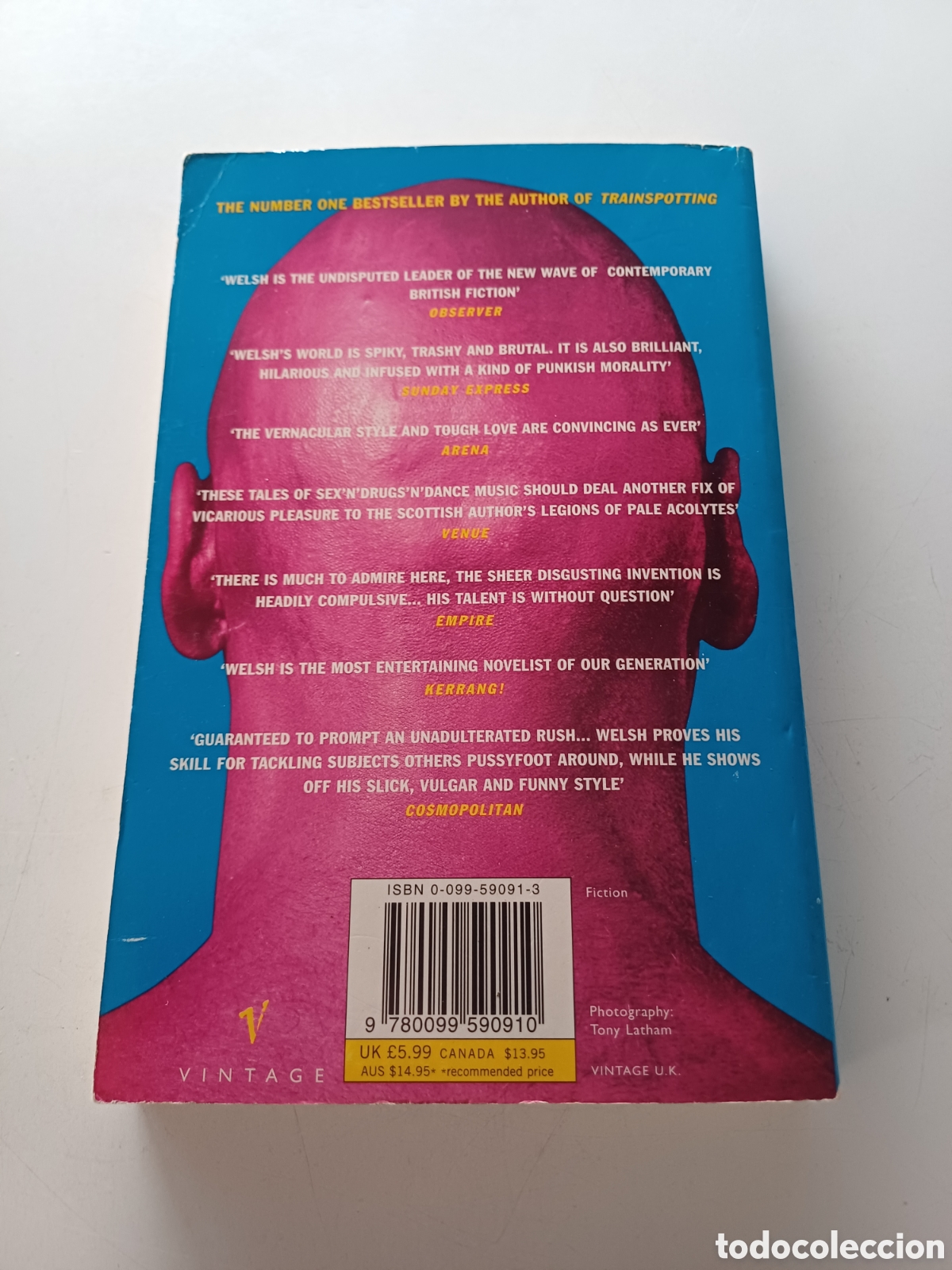 Libros de segunda mano: Ecstasy Irvine Welsh 1997 INGL&Eacute;S - Foto 3
