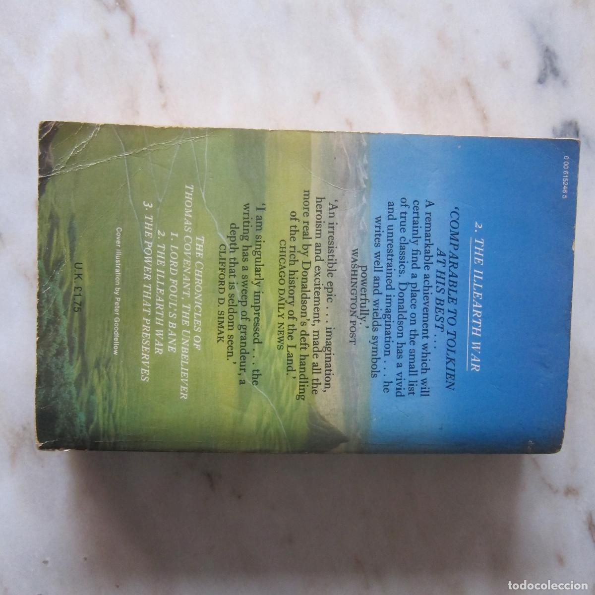 Libros de segunda mano: THE ILLEARTH WAR - STEPHEN DONALDSON (FONTANA) NOVELA IDIOMAS - Foto 3