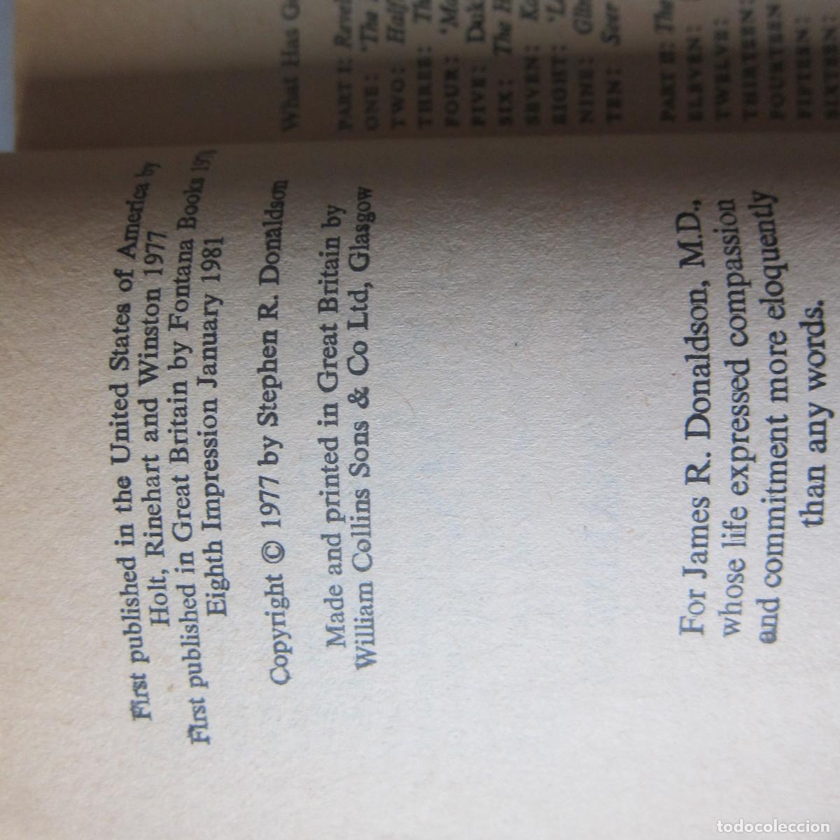 Libros de segunda mano: THE ILLEARTH WAR - STEPHEN DONALDSON (FONTANA) NOVELA IDIOMAS - Foto 5