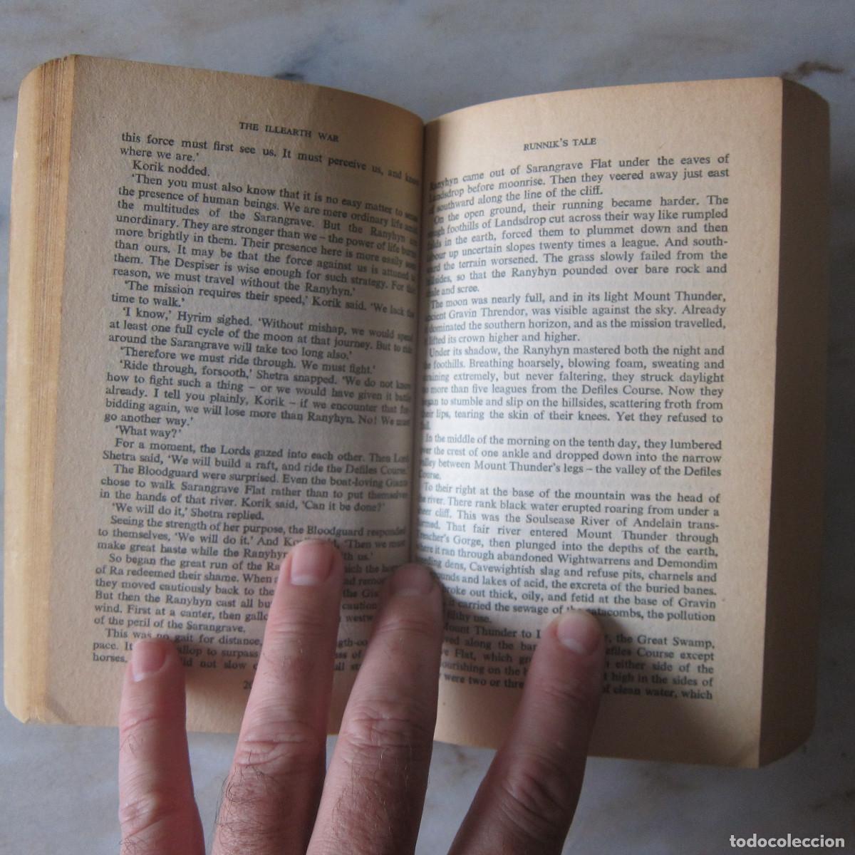 Libros de segunda mano: THE ILLEARTH WAR - STEPHEN DONALDSON (FONTANA) NOVELA IDIOMAS - Foto 7