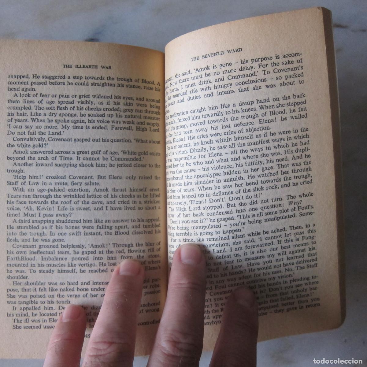 Libros de segunda mano: THE ILLEARTH WAR - STEPHEN DONALDSON (FONTANA) NOVELA IDIOMAS - Foto 9
