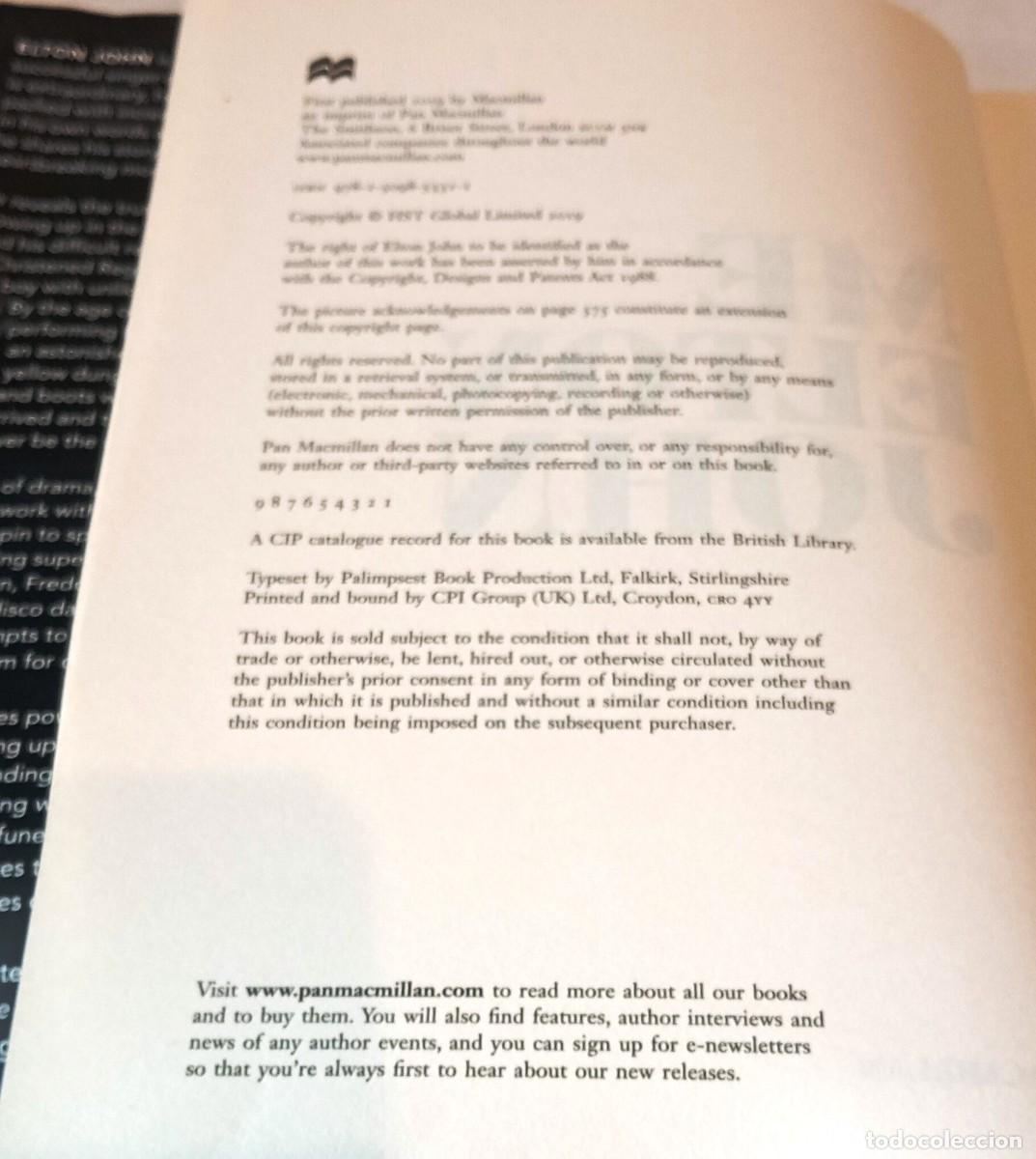 Libros de segunda mano: Me: Elton John. Edici&oacute;n en Ingl&eacute;s - Foto 5