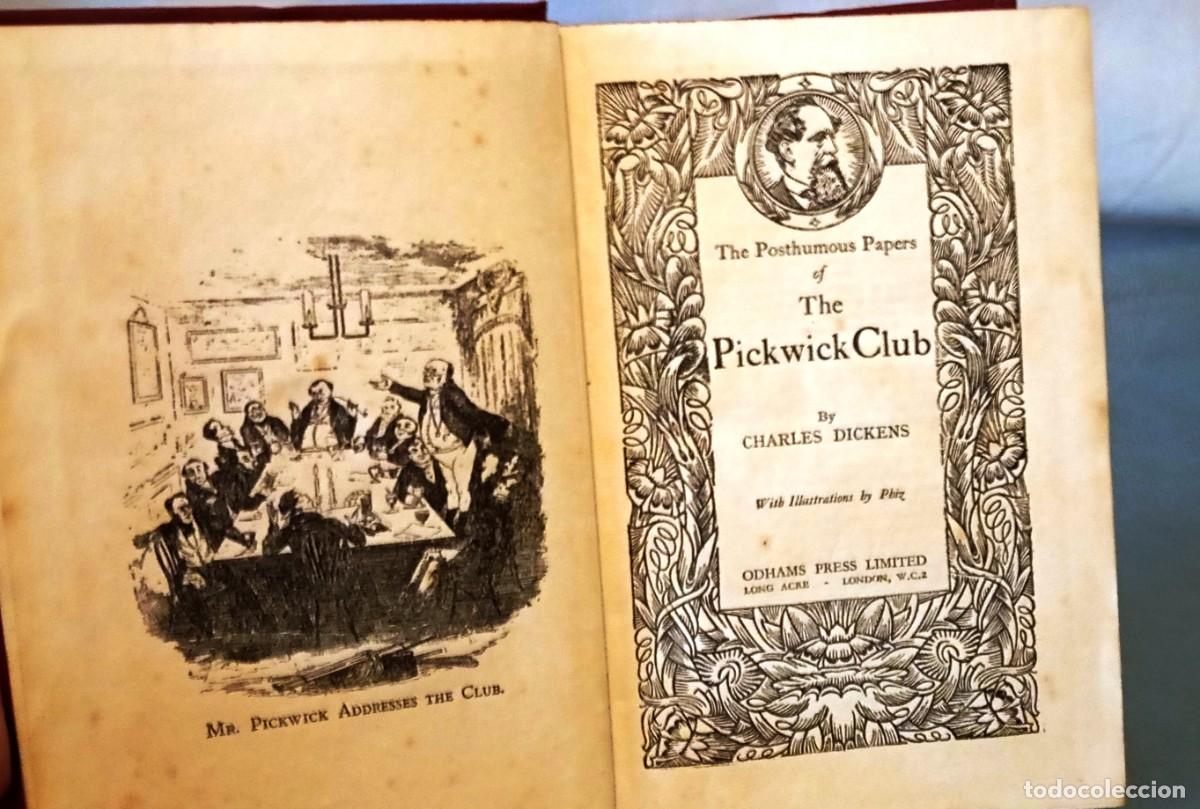 Libros de segunda mano: The Pickwick Papers de Charles Dickens. - Foto 2