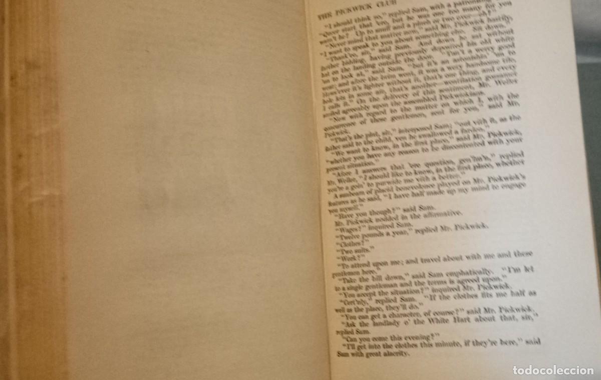 Libros de segunda mano: The Pickwick Papers de Charles Dickens. - Foto 3