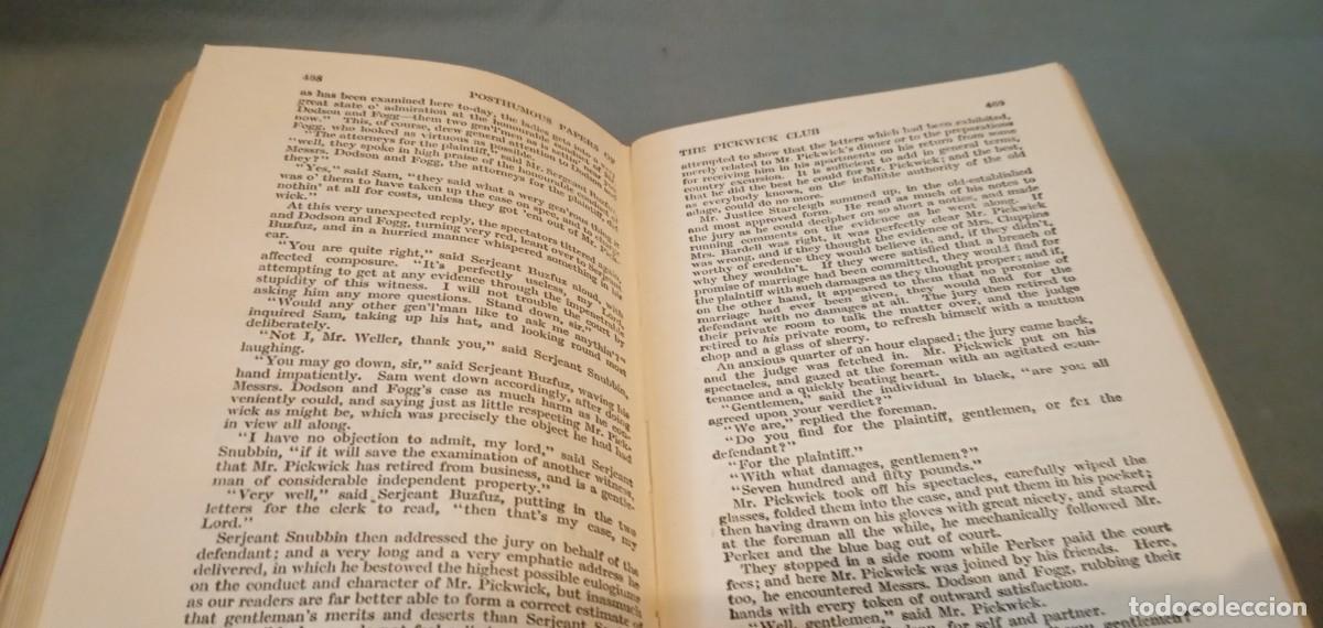 Libros de segunda mano: The Pickwick Papers de Charles Dickens. - Foto 5
