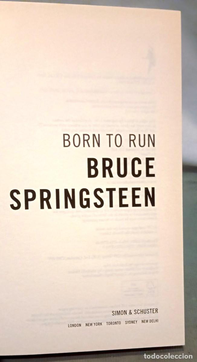Libros de segunda mano: Born to Run de Bruce Springsteen - Foto 3