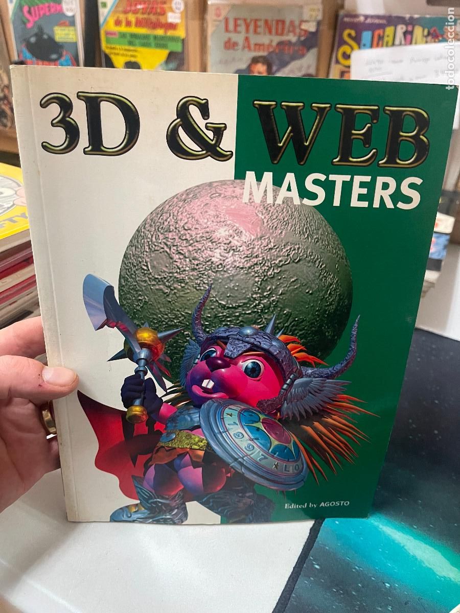 Libros de segunda mano: 3D & WEB MASTERS BUEN ESTADO - Foto 1