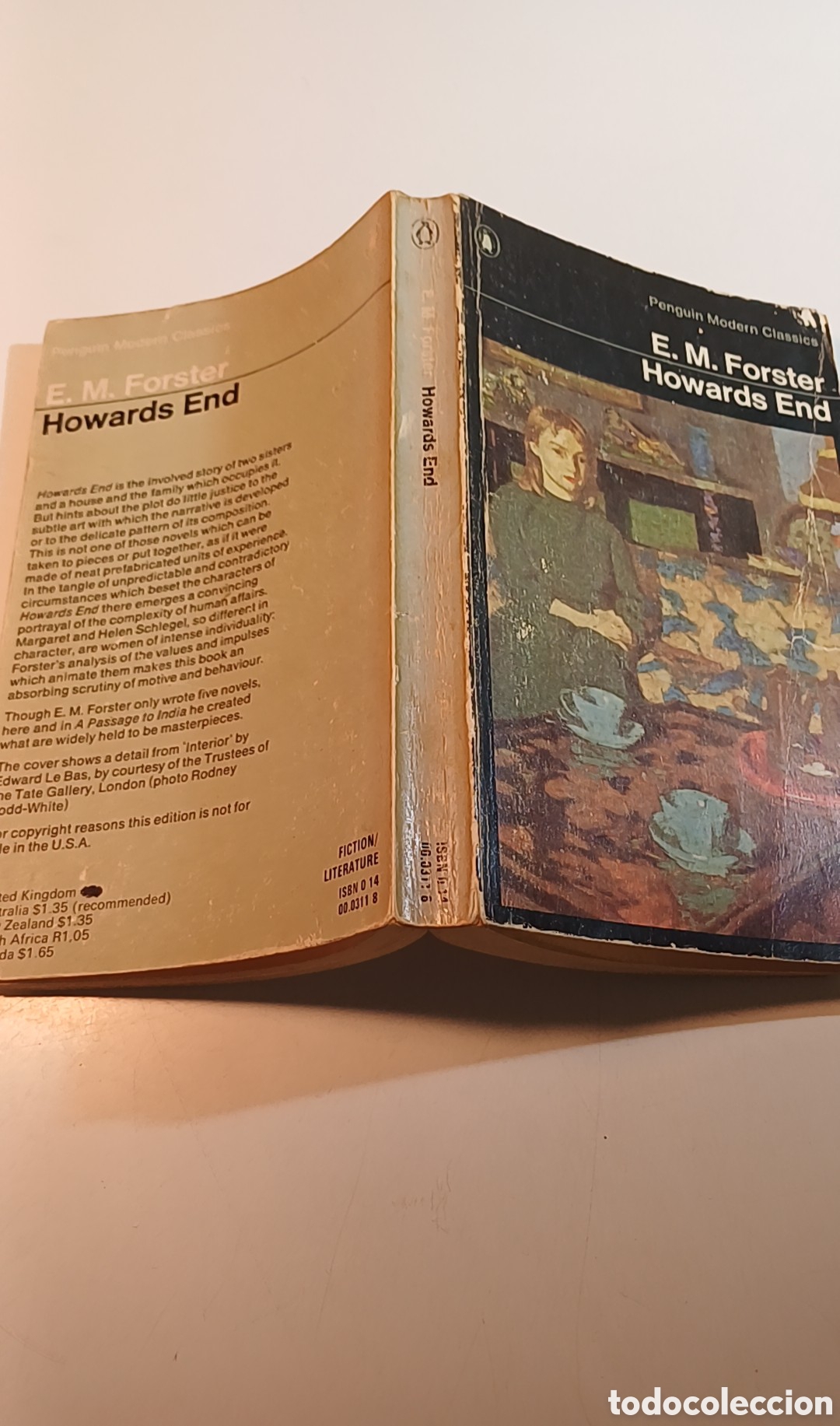Libros de segunda mano: Howards End E. M. Forster 1972 INGL&Eacute;S - Foto 2