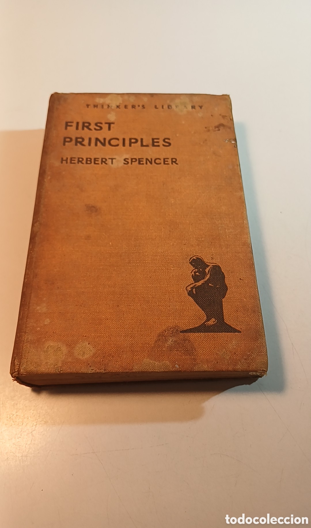 Libros de segunda mano: First Principles Herbert Spencer 1937 INGL&Eacute;S - Foto 1