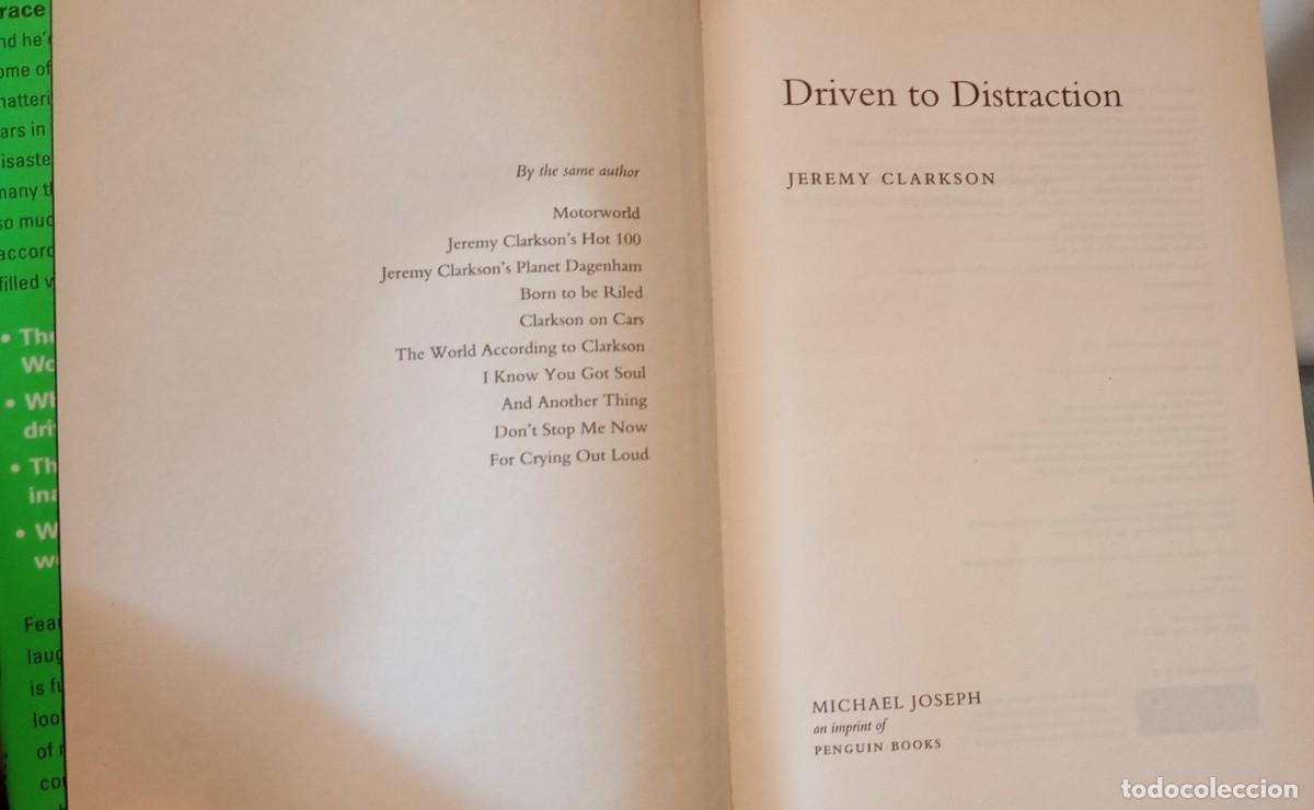 Libros de segunda mano: Driven to Distraction de Jeremy Clarkson - Foto 4