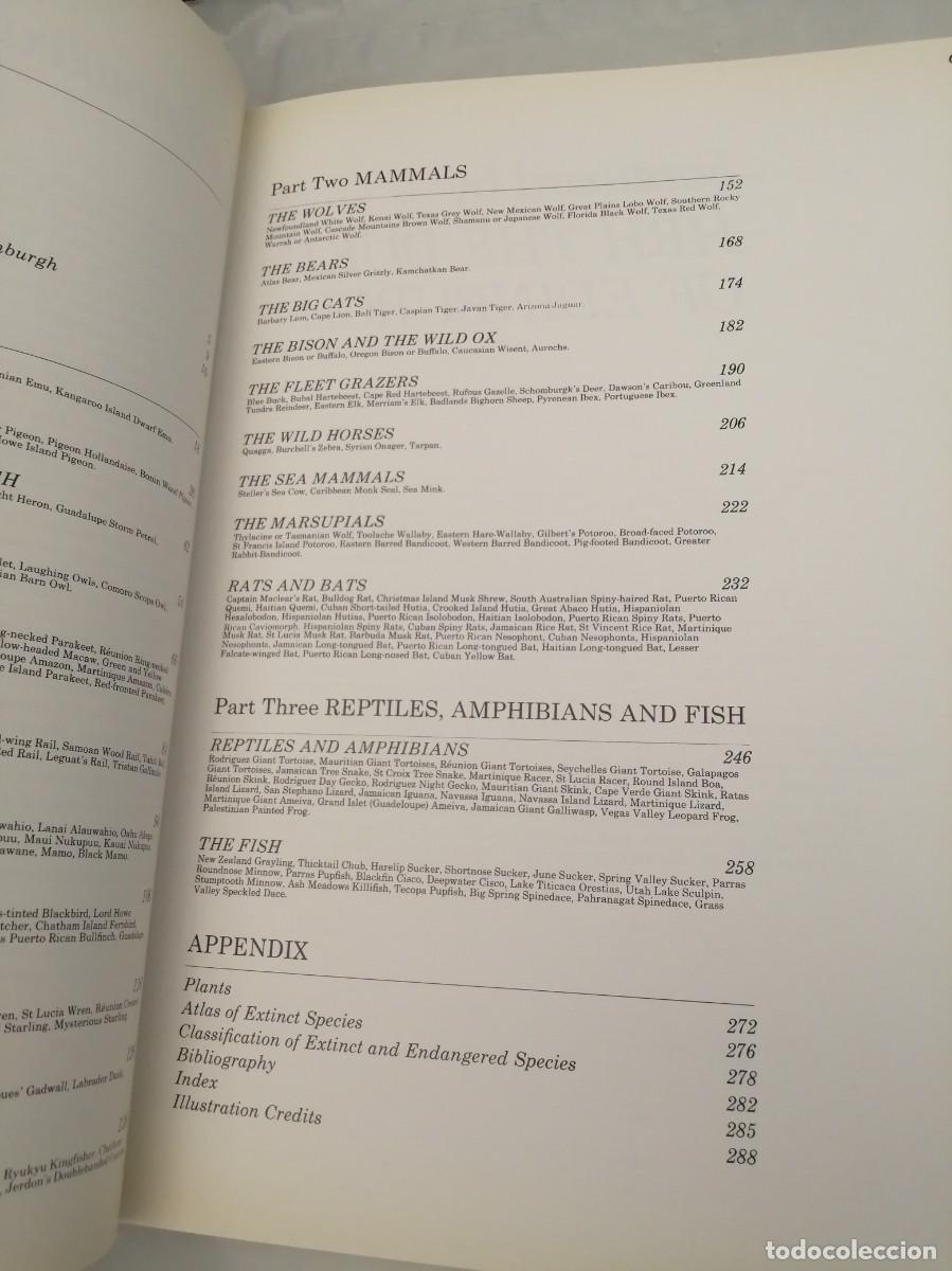 Libros de segunda mano: Vanished Species (Hardcover) - Foto 12