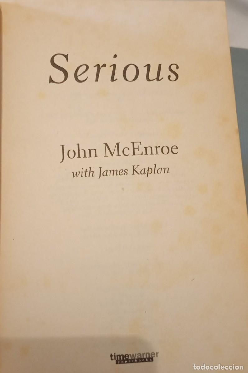 Libros de segunda mano: Serious de John McEnroe - Foto 4