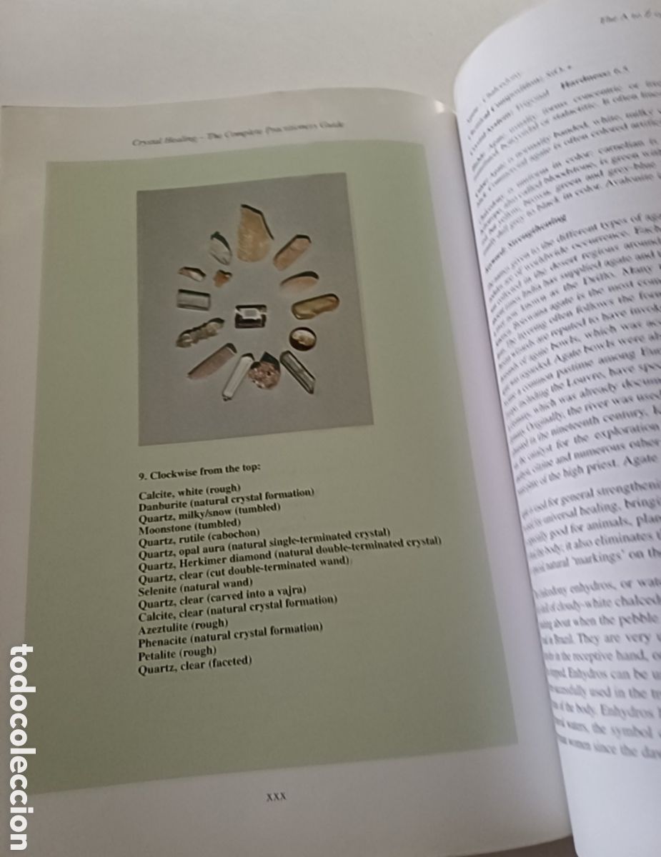 Libros de segunda mano: Crystal healing the complete practitioner s guide 2000 Hazel Raven INGL&Eacute;S - Foto 7