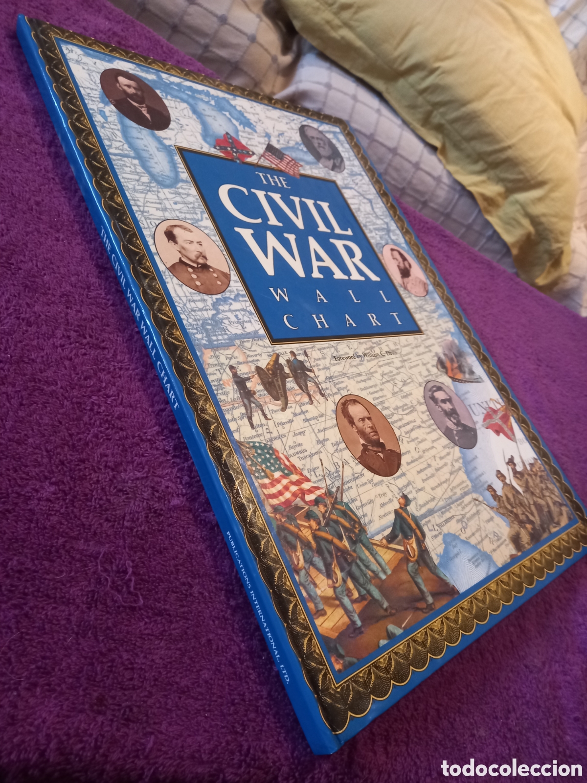 Libros de segunda mano: The civil war. Wall Chart. - Foto 2