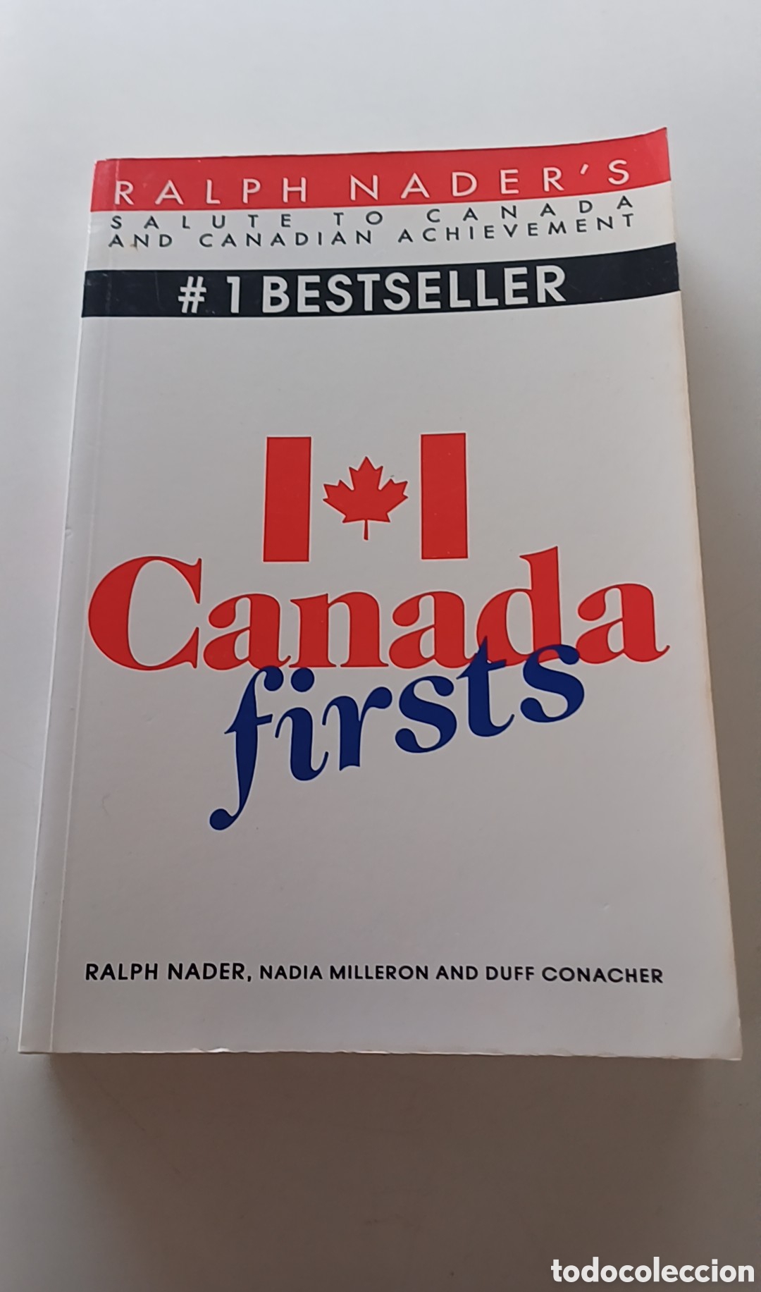 Libros de segunda mano: Canada First Ralph Nader y otros 1993 INGL&Eacute;S - Foto 1