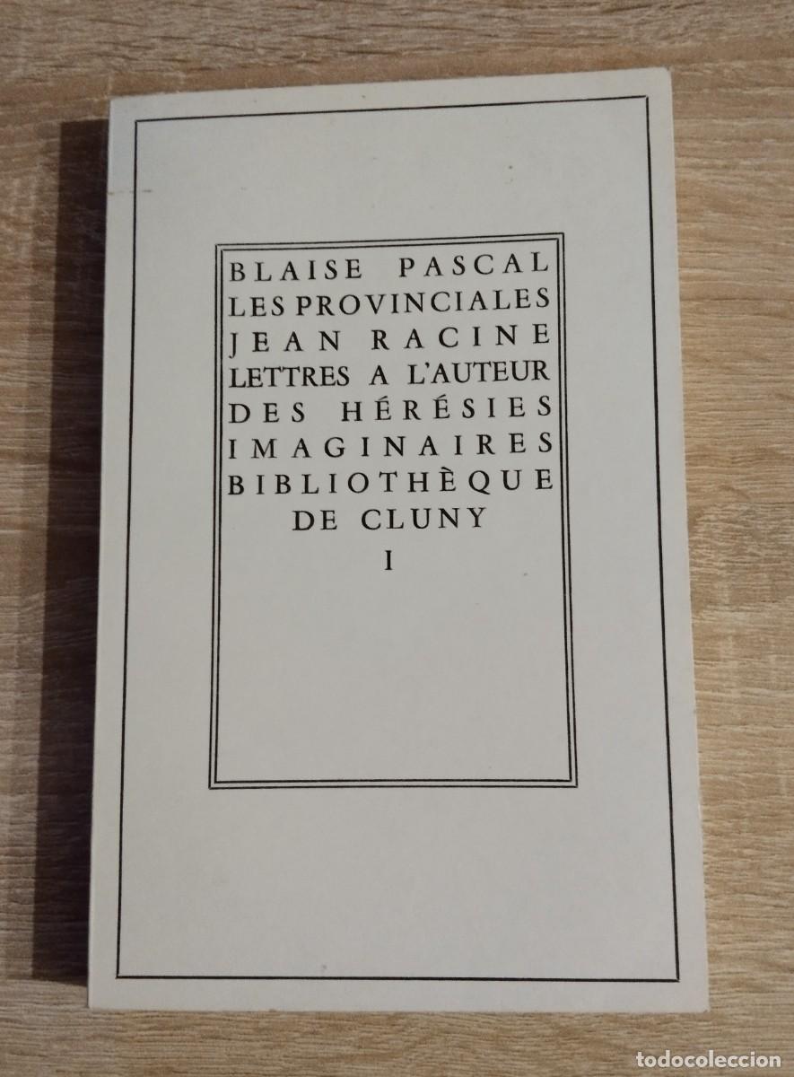Libros de segunda mano: LES PROVINCIALES - LETTRES - Foto 1