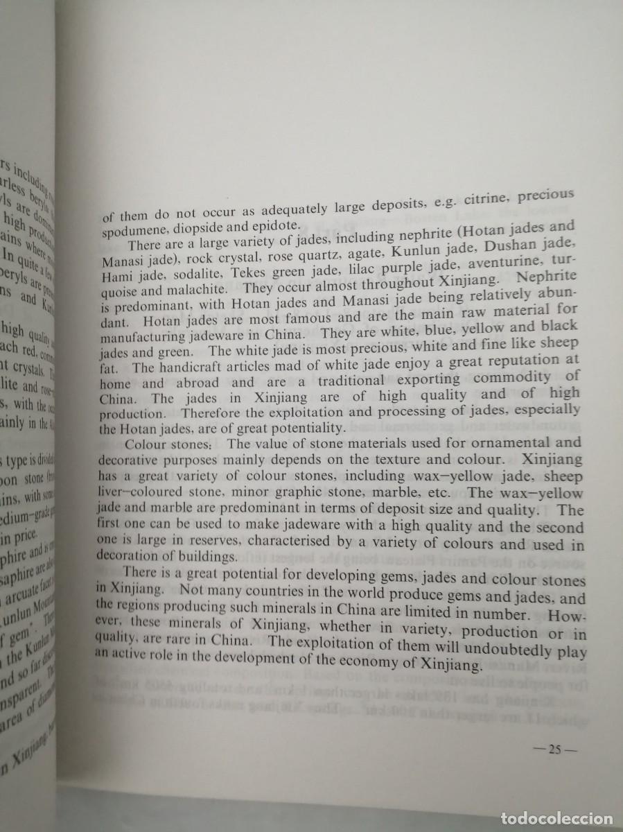 Libros de segunda mano: Mineral resources in Xinjiang - Foto 8