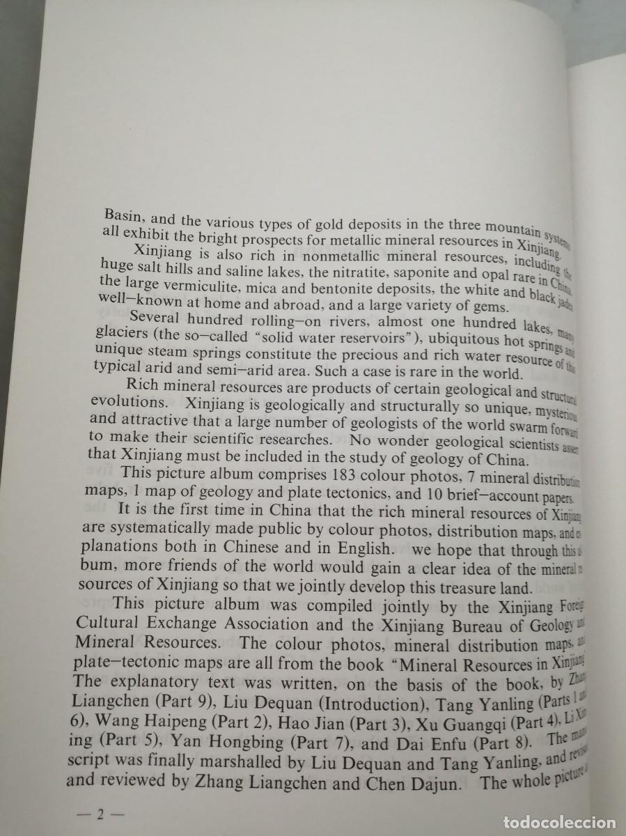 Libros de segunda mano: Mineral resources in Xinjiang - Foto 11