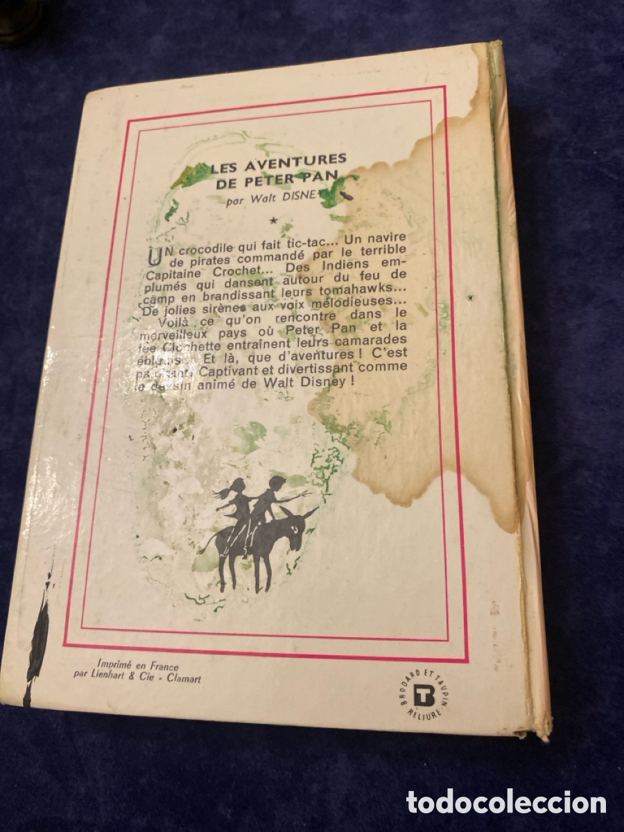Libros de segunda mano: LES AVENTURES DE PETER PAN. En franc&eacute;s - Foto 2
