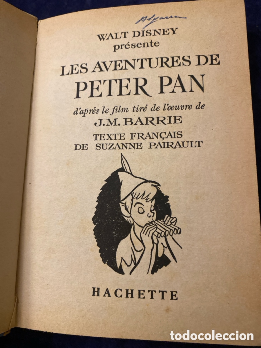 Libros de segunda mano: LES AVENTURES DE PETER PAN. En franc&eacute;s - Foto 3