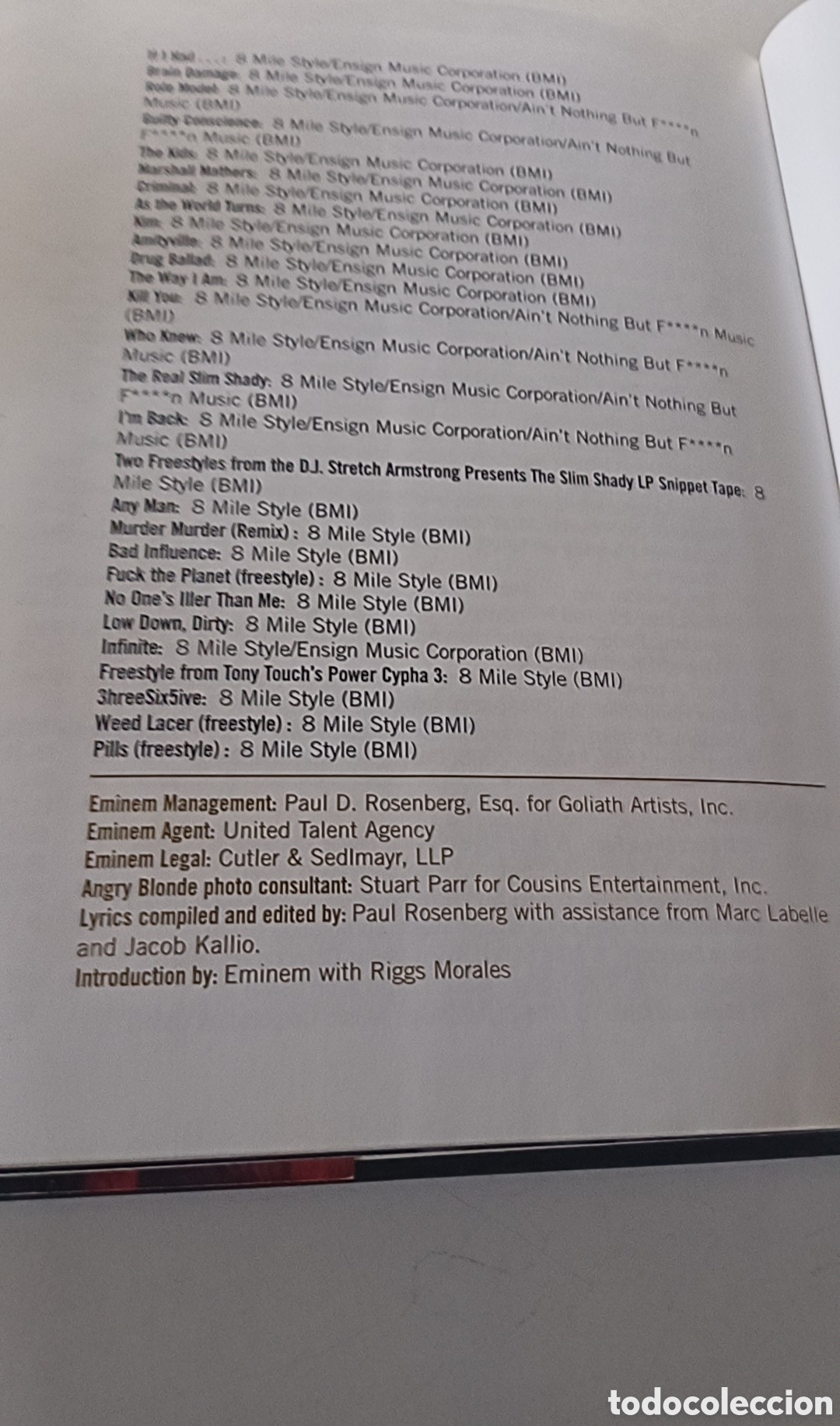 Libros de segunda mano: Eminem Angry Blonde 2000 INGL&Eacute;S - Foto 6