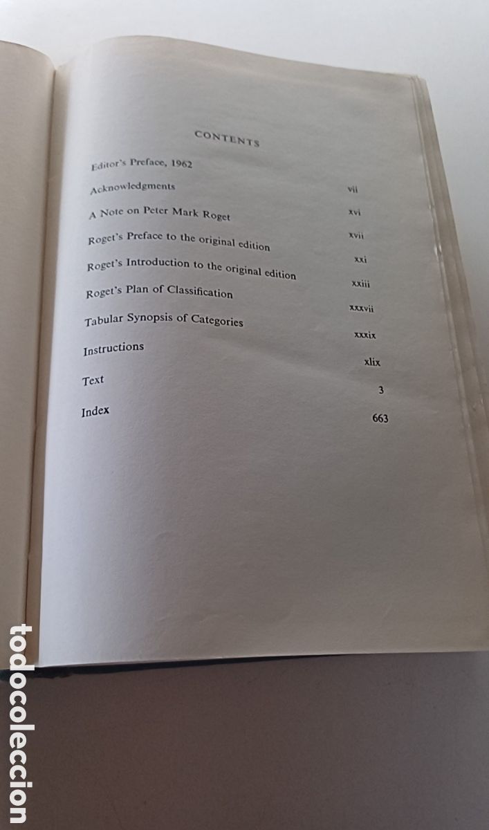 Libros de segunda mano: Thesaurus 1965 INGL&Eacute;S - Foto 4