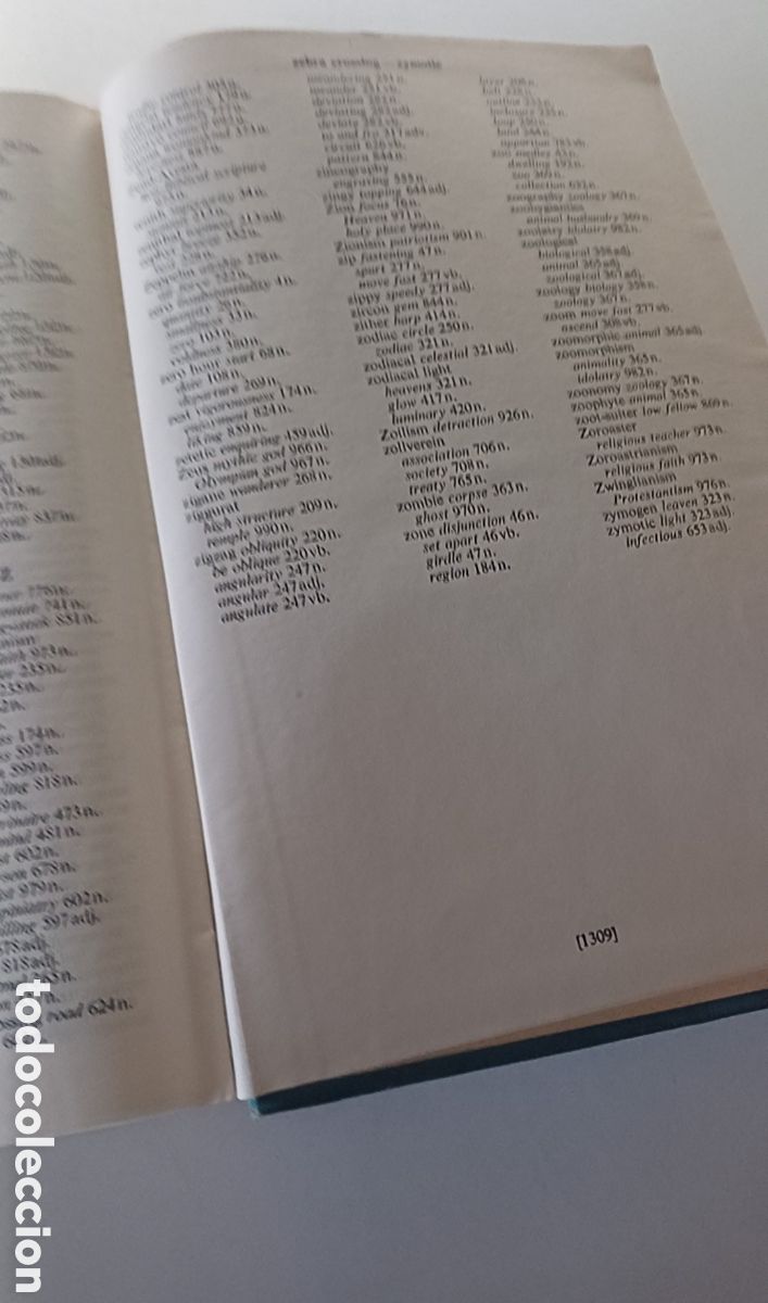 Libros de segunda mano: Thesaurus 1965 INGL&Eacute;S - Foto 7