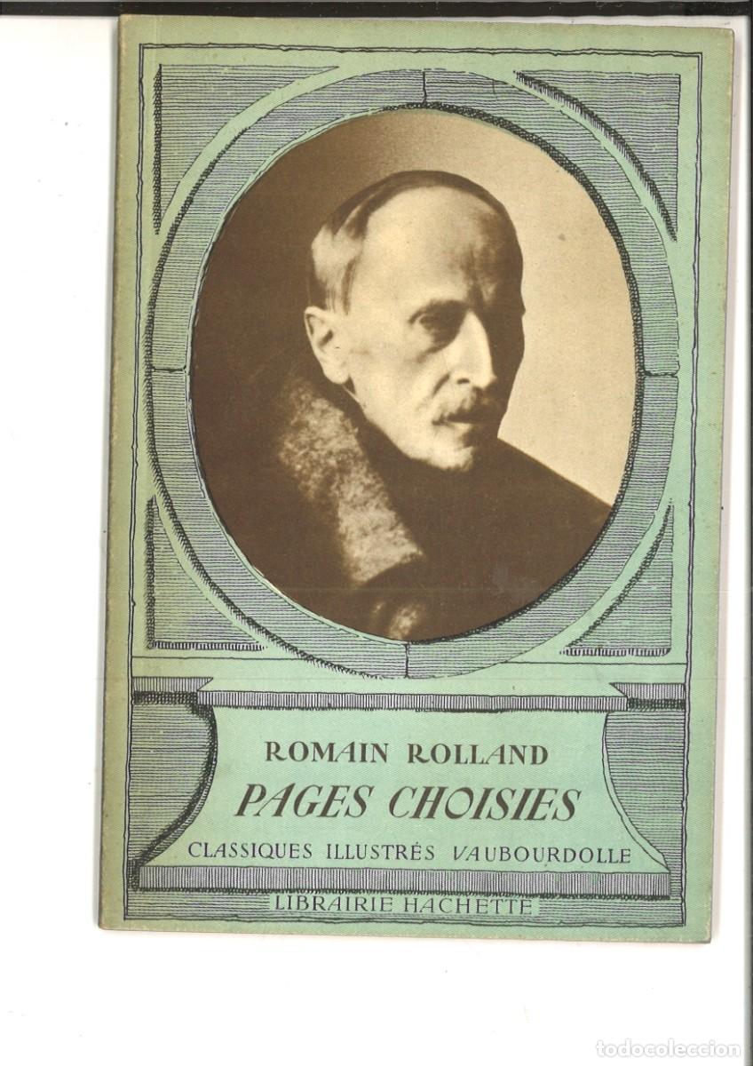 Libros de segunda mano: PAGES CHOISIES. Romain Rolland - Foto 1