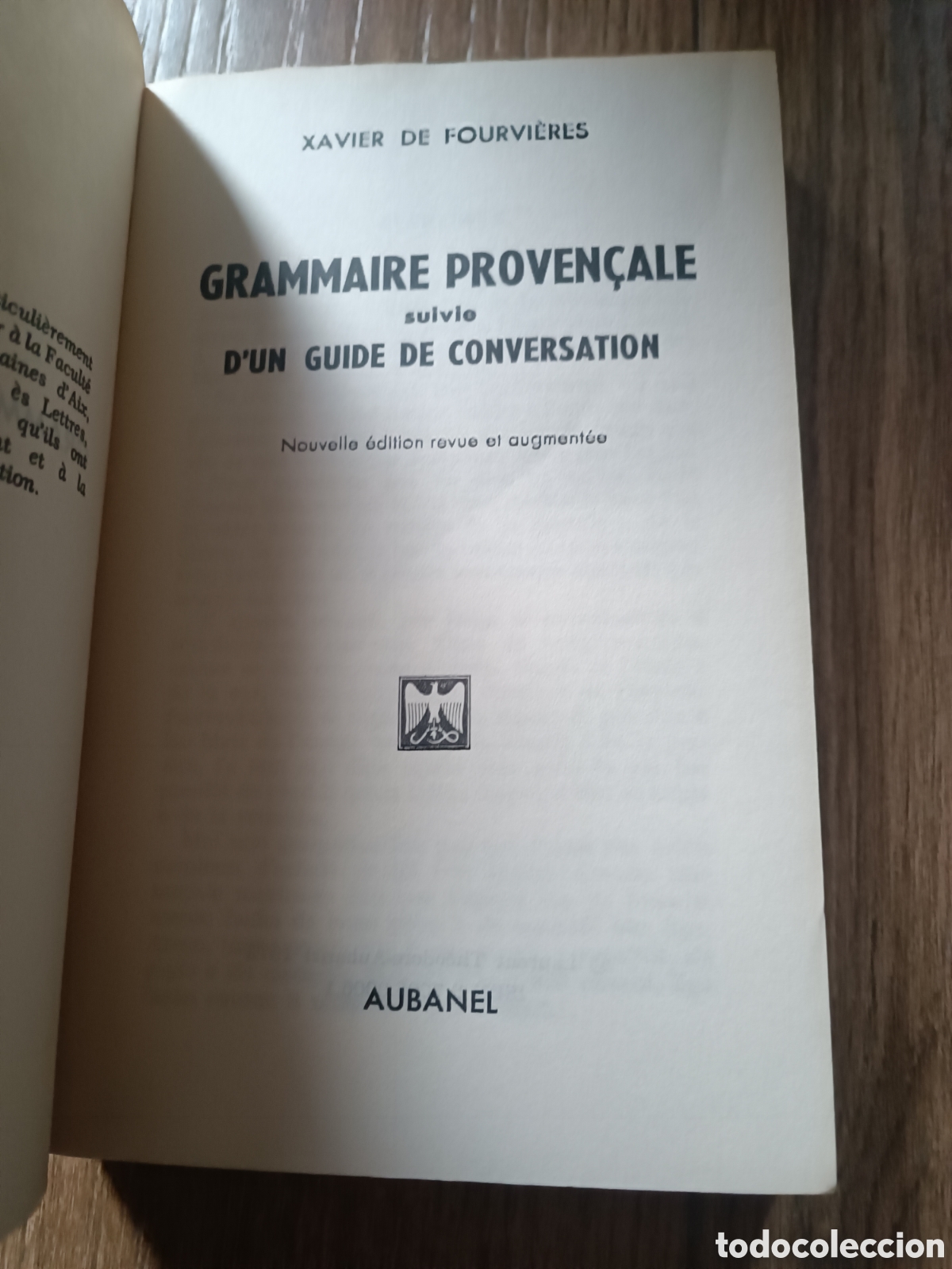 Libros de segunda mano: Grammaire provencale - Foto 3