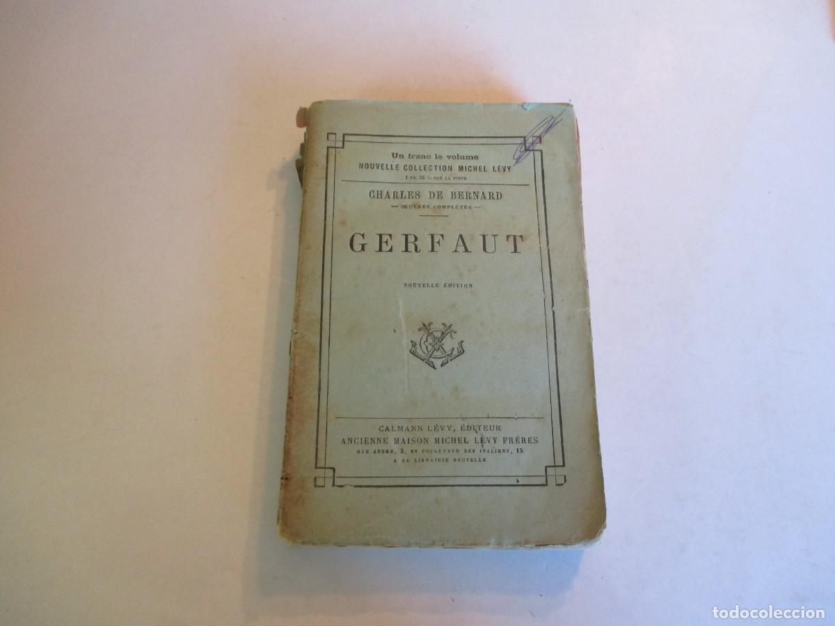 Libros de segunda mano: CHARLES DE BERNARD Gerfaut (franc&eacute;s) W33224 - Foto 1