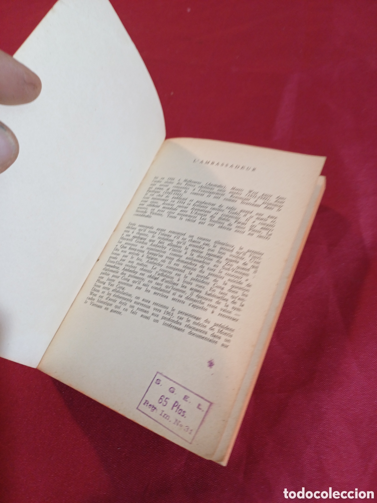 Libros de segunda mano: LIBRO, L AMBASSADEUR, EN FRANC&Eacute;S - Foto 4