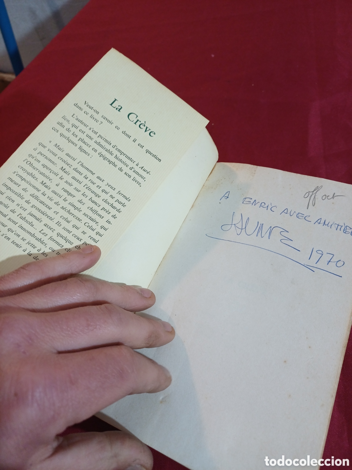 Libros de segunda mano: LIBRO, LA CR&Egrave;VE, 1968, EN FRANC&Eacute;S - Foto 4
