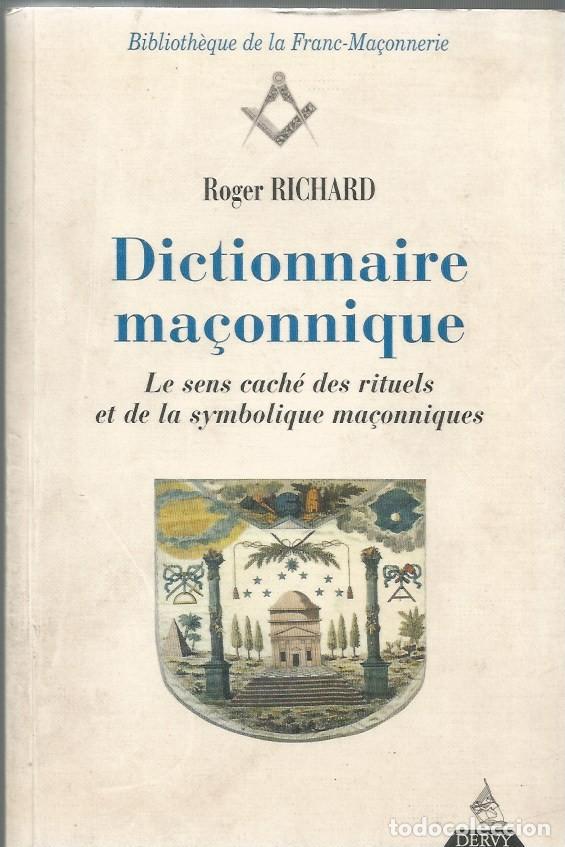 Libros de segunda mano: DICTIONNAIRE MA&Ccedil;ONIQUE - ROGER RICHARD