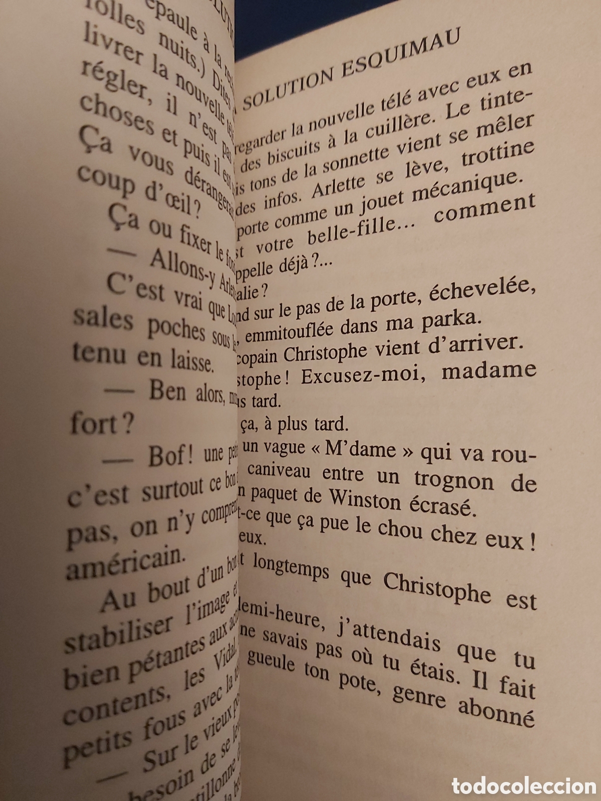 Libros de segunda mano: LA SOLUTION ESQUIMAU PASCAL GARNIER FLEUVE NOIR 1996 FRANC&Eacute;S - Foto 5