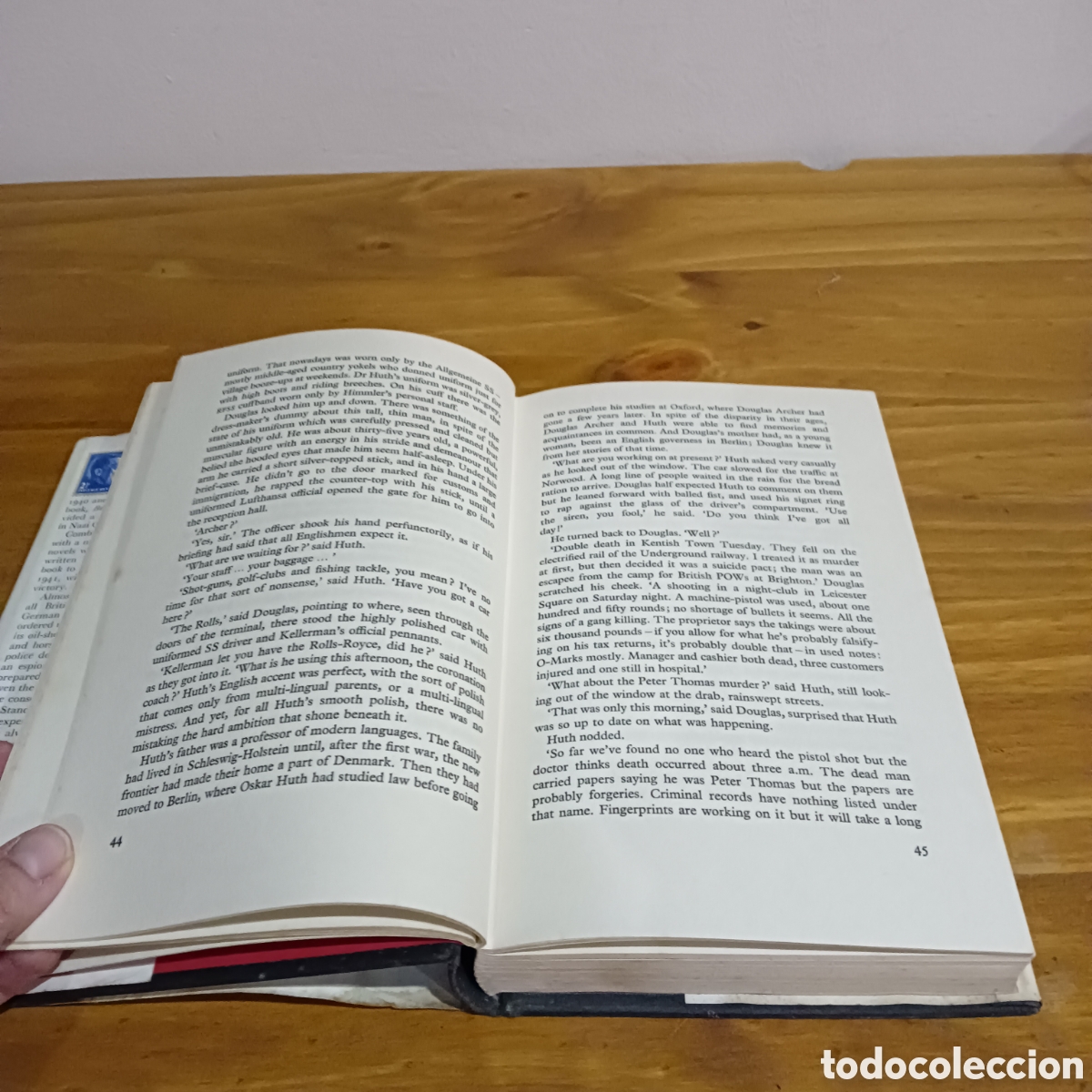 Libros de segunda mano: Len Deighton SS-GB. Jonathan Cape. - Foto 5