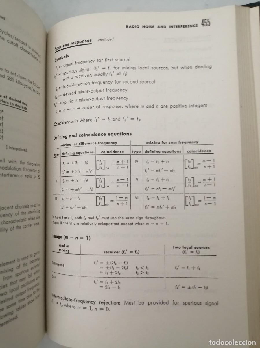 Libros de segunda mano: Reference Data For Radio Engineers (third edition 1949, Hardcover) - Foto 3