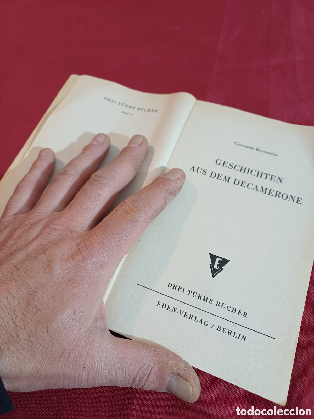 Libros de segunda mano: LIBRO, BOCCACIO, AUS DEM DECAMERONE, RARO, EN ALEM&Aacute;N - Foto 6