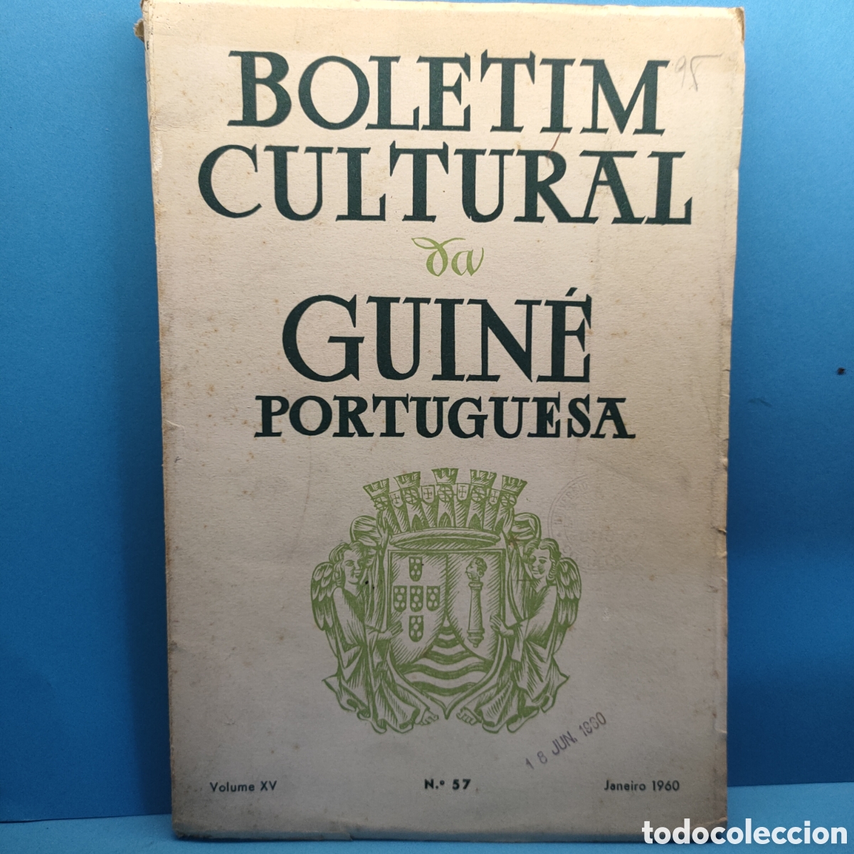 Libros de segunda mano: BOLETIM CULTURAL GUIN&Eacute; PORTUGUESA. Volumen XV. 1960.