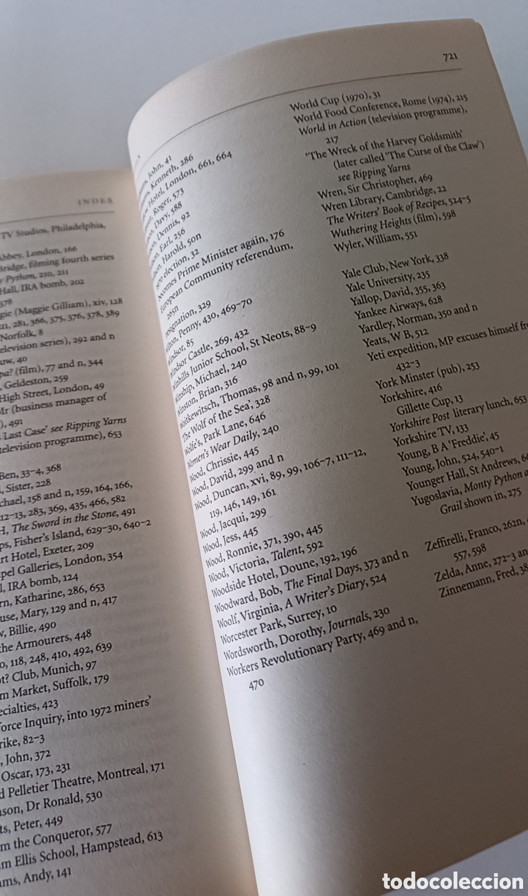 Libros de segunda mano: Michael Palin the Python years 1969 - 1979 INGL&Eacute;S 2007 - Foto 6