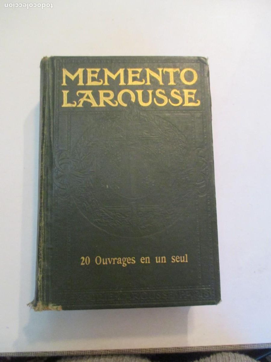 Libros de segunda mano: Memento Larousse ( en franc&eacute;s) W33774 - Foto 1
