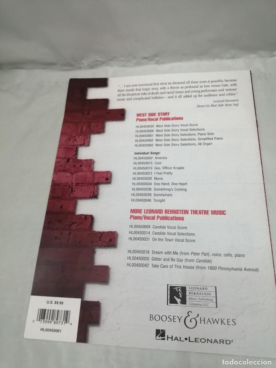 Libros de segunda mano: West Side Story: Easy Piano Selections - Foto 2