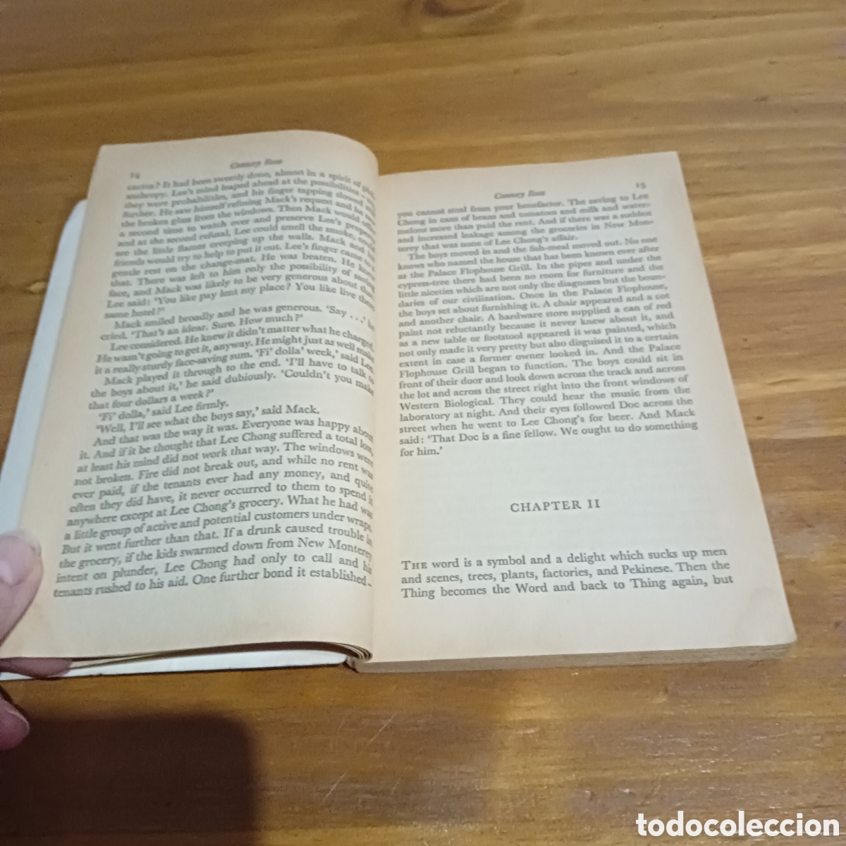 Libros de segunda mano: Canery Row. John Steinbeck - Foto 3