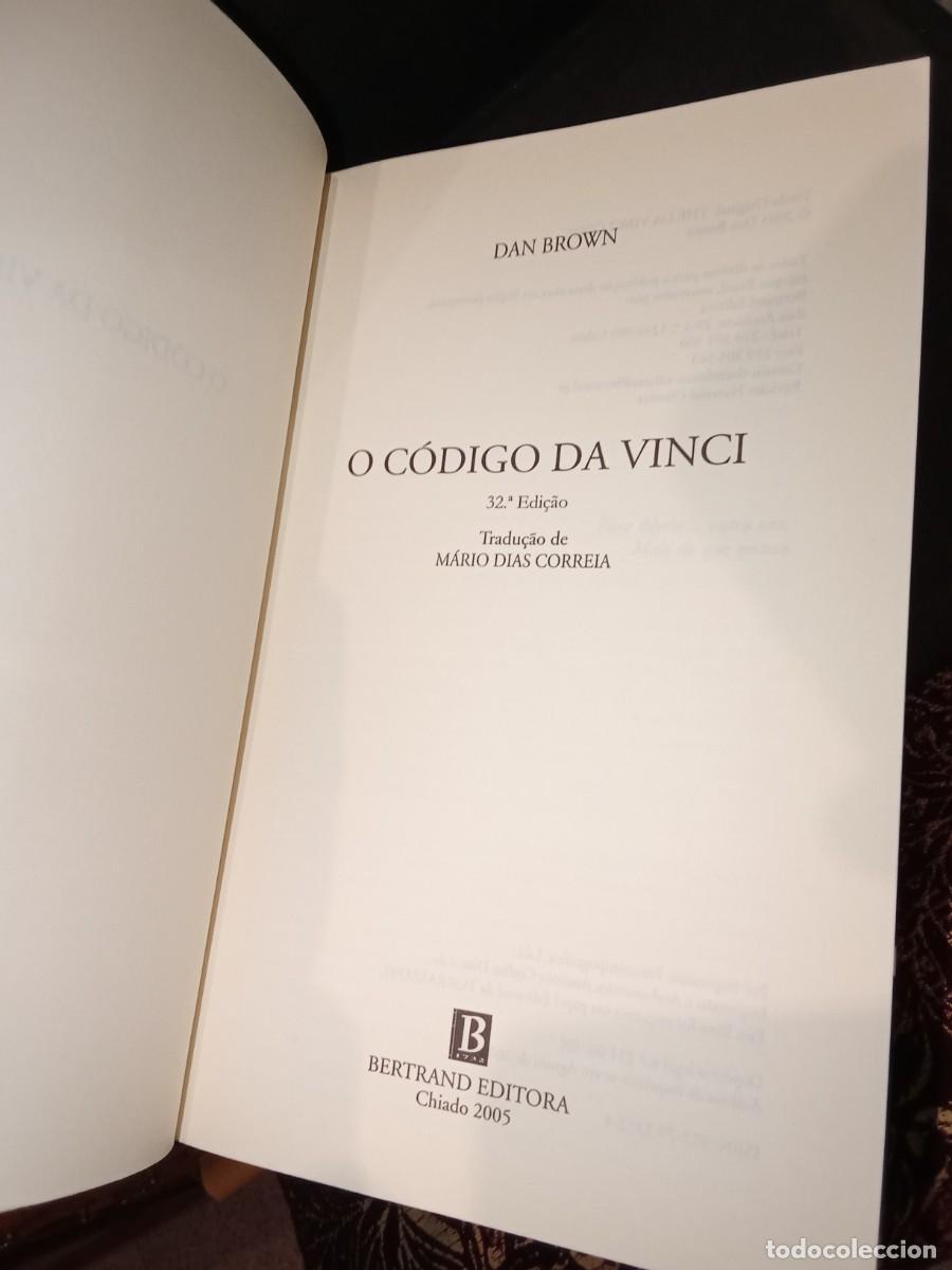 Libros de segunda mano: O C&oacute;digo da Vinci - Dan Brown - Foto 4