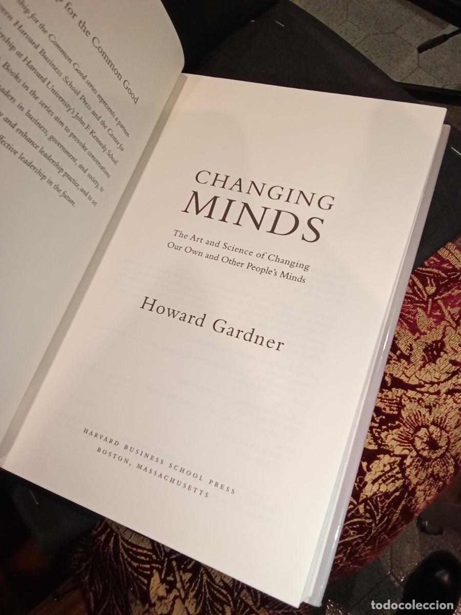 Libros de segunda mano: Changing Minds - Howard Gardner - Foto 3
