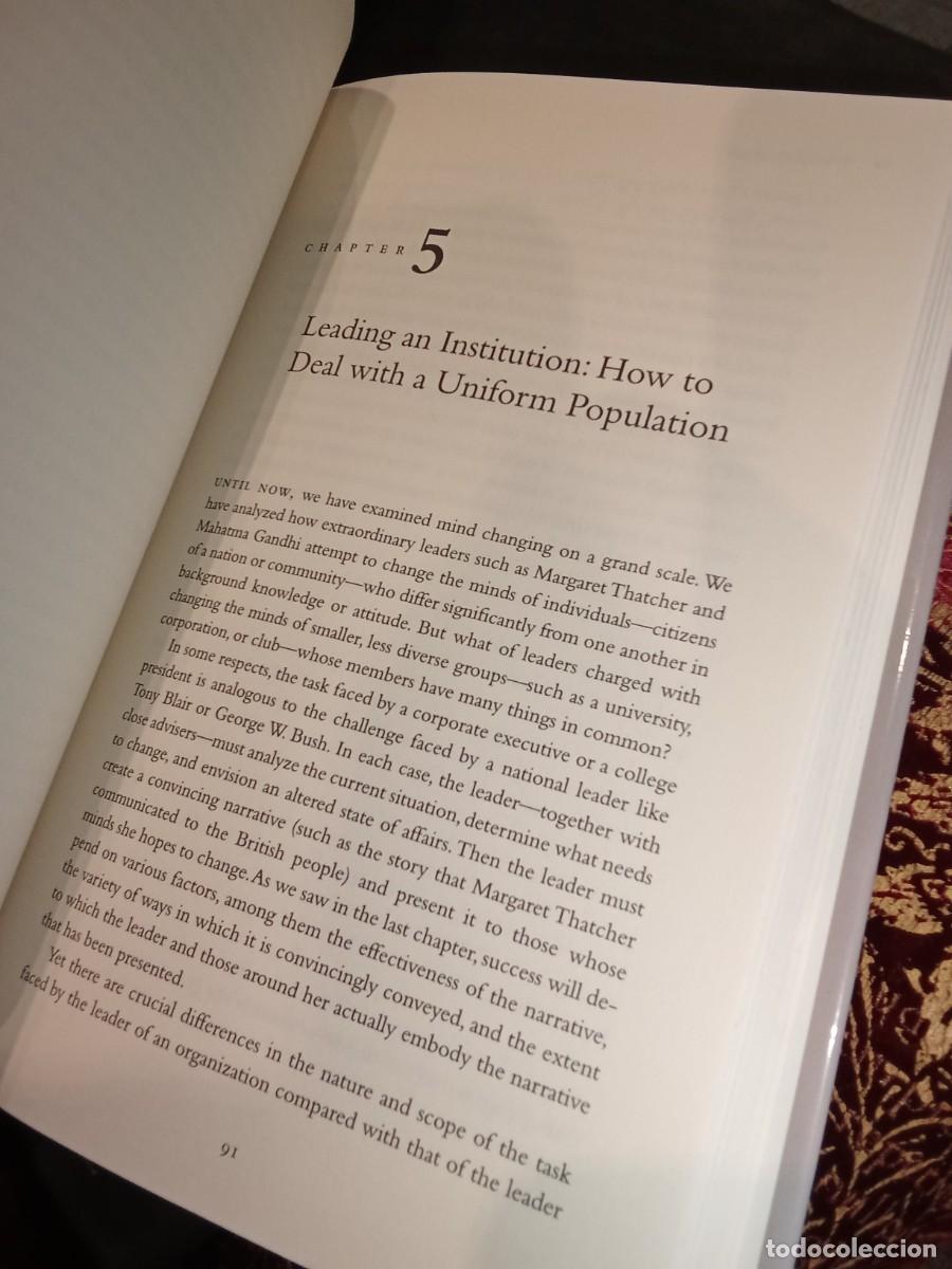 Libros de segunda mano: Changing Minds - Howard Gardner - Foto 5