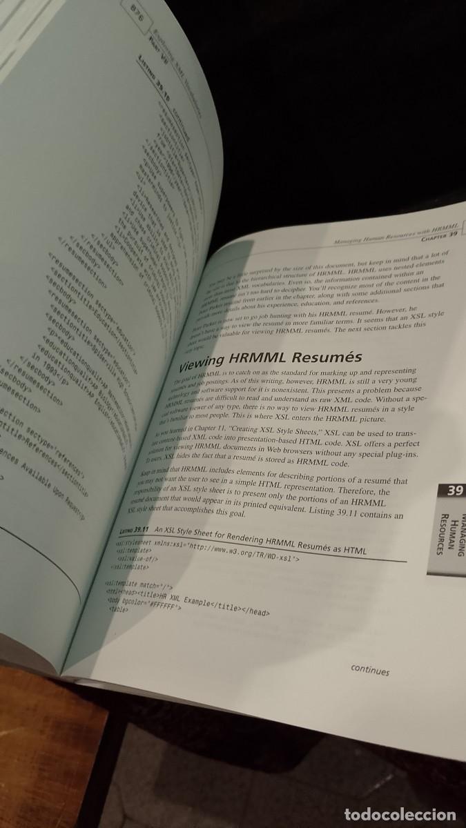 Libros de segunda mano: XML - Michael Morrison - Foto 4