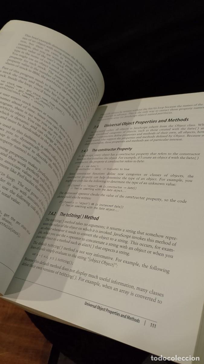Libros de segunda mano: JavaScript: The Definitive Guide - David Flanagan - Foto 5