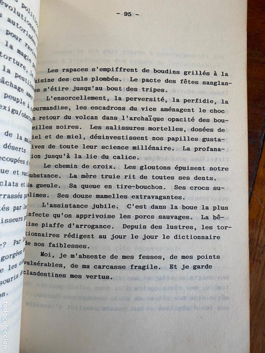 Libros de segunda mano: Frank&eacute;tienne, &rdquo;Fleurs d&rsquo;insomnie&rdquo; 1986 - Foto 8